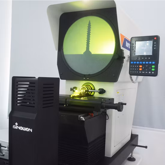 Proyector de perfil horizontal de imagen erecta