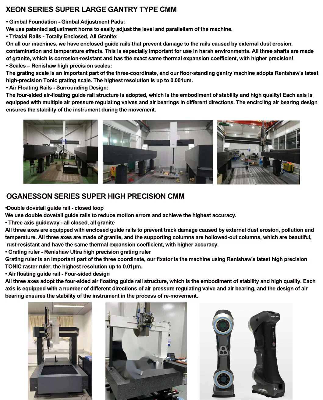 Xeon Series Super Large Gantry Type Coordinate Measuring Machines CMM